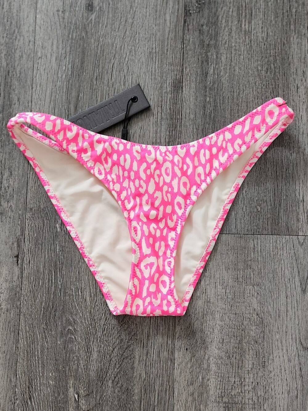 New!SET Triangle Maci Pink  Leopard Print Bikini Set - Picture 10 of 15